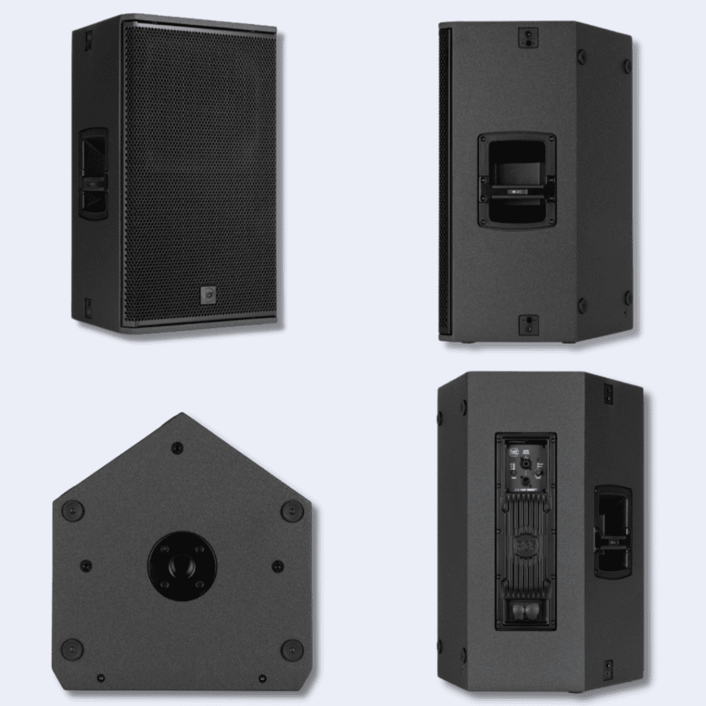 Lav Projekt RCF distributer za Hrvatsku - prikaz NX 45-A zvučne kutije s četri strane