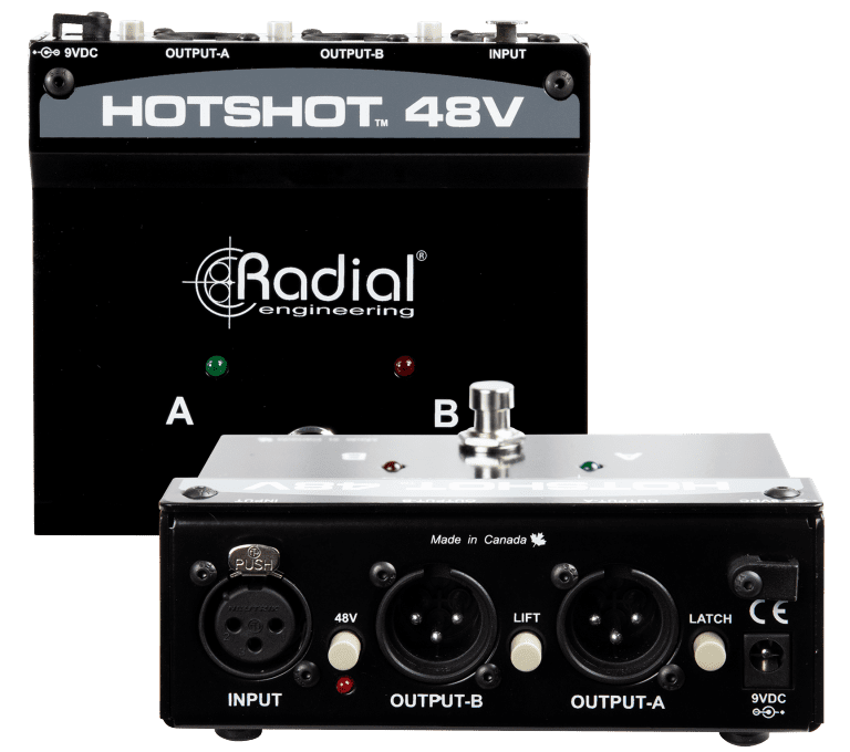 LAV Projekt Radial Engineering distributer - Radial HotShot 48V