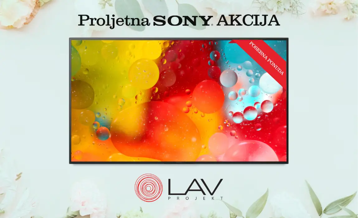 LAV Projekt - Sony profesional distributeri - Proljetna akcija