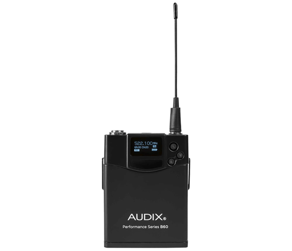 LAV Projekt - Audix wireless sistemi - Audix B60 Bodypack - Audix džepni bežični odašiljač